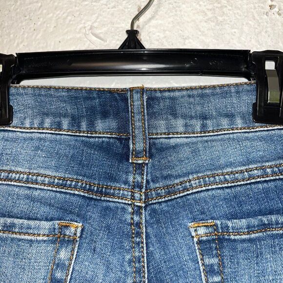 Womens Cabi Size 4 Jeans Style #5308 Slim Boyfriend Patchwork Jeans - Picture 9 of 12